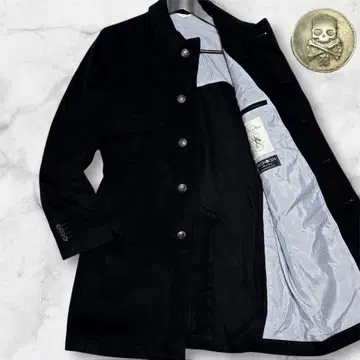 하이드로겐 LUIGI BIANCHI 스텐카라 코트 캐시미어 혼방 블랙