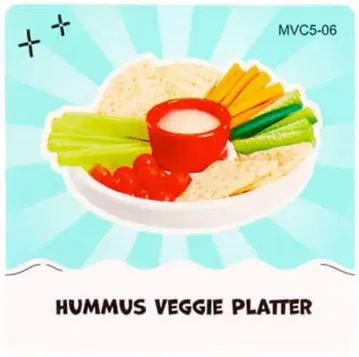 miniverse cafe series5 HUMMUS VEGGIE