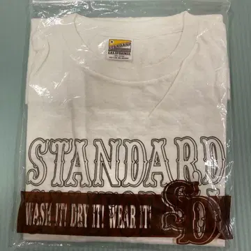 STANDARD CALIFORNIA 화이트 T셔츠 M 사이즈