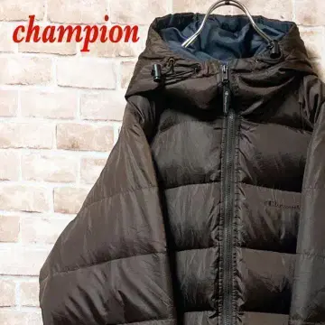 [자수] champion 챔피온 다운 자켓 브라운 원포인트
