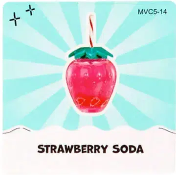 miniverse cafe series5 strawberry soda