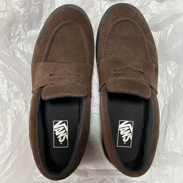 VANS 브라운 스웨이드 로퍼