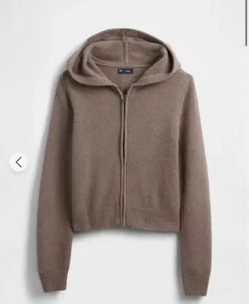 GAP 캐시미어 터치 집업 니트 후드티