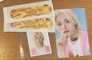 필릭스 트레이딩 카드 ID 사진 straykids 팝업 본국