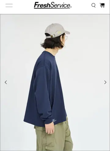 프레쉬 서비스 DRY JERSEY L/S CREW NECK TEE