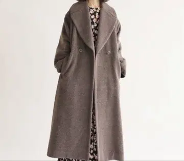 IENA LA BOUCLE 알파카 샤기 오버코트 38 사이즈 새상품급