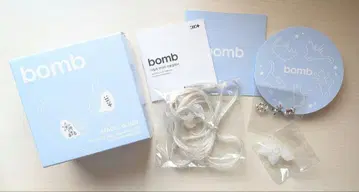 ILLIT 아이 bomb merch 이어폰 트레이딩 카드 없음