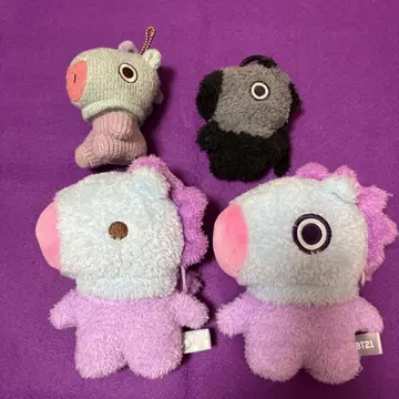 bt21 mang 망 봉제 인형 마스코트 묶음 판매