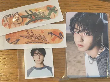 한 트레카 ID 포토 straykids 팝업 본국