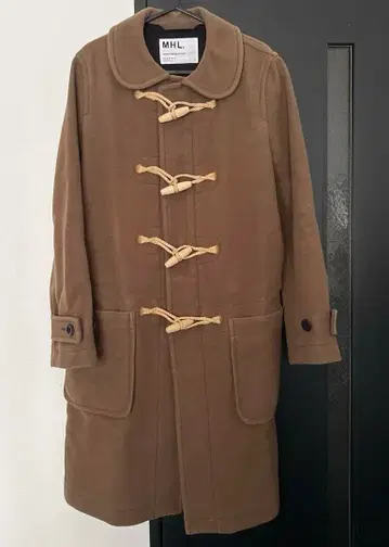 MHL 더플 코트 브라운 사이즈 이치