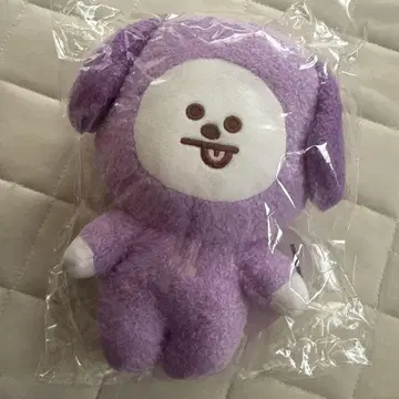 BTS 지민 봉제 인형 보라색 퍼플