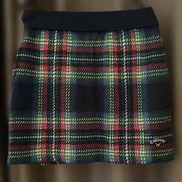 Callaway 타탄 체크 골프 스커트