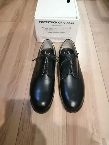 FOOTSTOCK ORIGINALS 블랙 드레스 슈즈