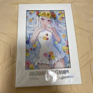 mignon 개인전 한정판 mignonium 엽서 세트 박스