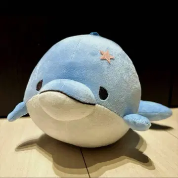 느긋한 돌고래, 보는 돌고래 음성 버튼 봉제 인형 아오이 돌고래