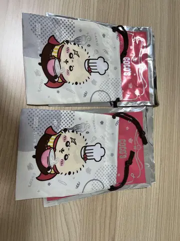 치이카와 코카콜라 콜라보 잡화 파우치 랏코 2개 세트