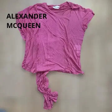 ALEXANDER MCQUEEN 핑크 셔츠