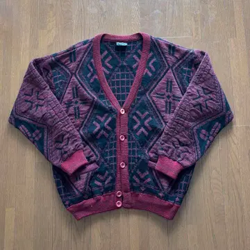 COOGI 울 가디건 XL 빨검