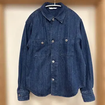 ZARA 다크 블루 데님 자켓