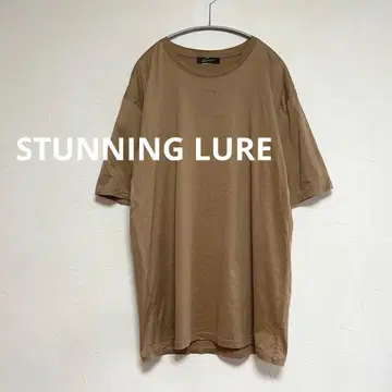 스터링 루어 STUNNING LURE 티셔츠 브라운 여성용 F