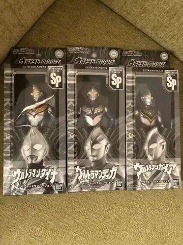 SP 울트라맨 티가 다이나 가이아 클리어 레드 라메 버전