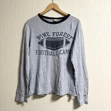 champion 복각 런택 풋볼 롱T셔츠