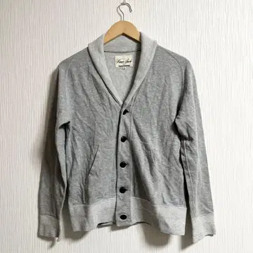 새상품급 Haver Sack 맨투맨 가디건 자켓 M 그레이