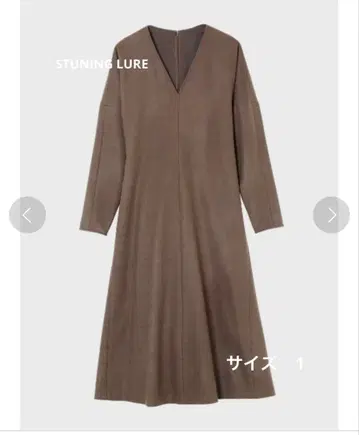 스터링 루어 STUNING 밀드 울 쉐이프 원피스 가을/겨울 원피스