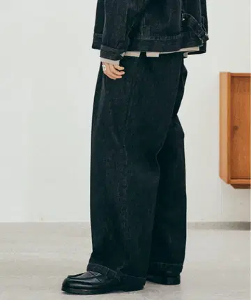 [ WYM ] HEAVY OZ WIDE DENIM SET-UP (팬츠만)