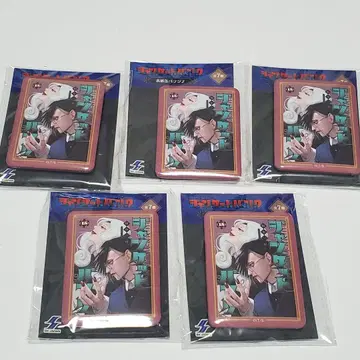 장켓뱅크 표지 캔뱃지 15권 5점 세트