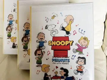 SNOOPY 사진 앨범 3개 세트