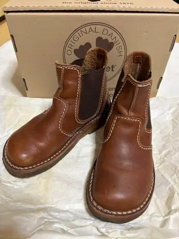 duckfeet 브라운 사이드 고어 부츠