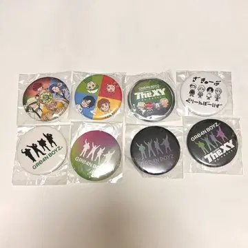 131. GRe4N BOYZ 캔뱃지 8개 세트