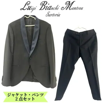 새상품급 Luigi Bianchi Mantova 블랙 포멀 2세트
