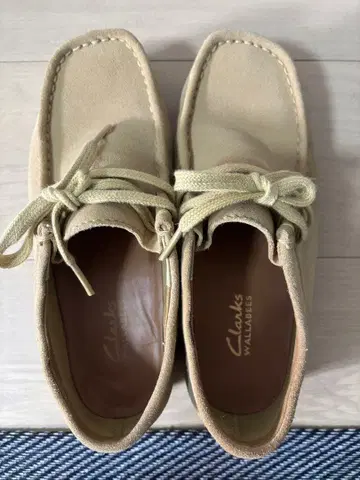 Clarks WALLABEES 베이지 23.5cm