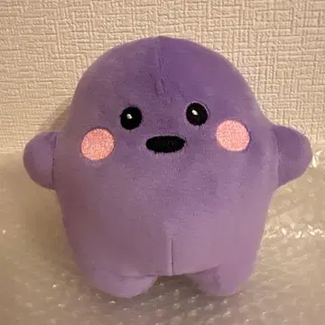 오사카 간사이 만박 EXPO 독일관 서큘러 대 보라색 퍼플 봉제 인형