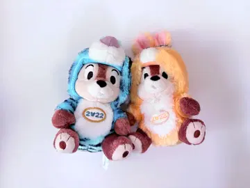 디즈니 십이지신 봉제 인형 2022 2023 계묘년 칩 호랑이 토끼