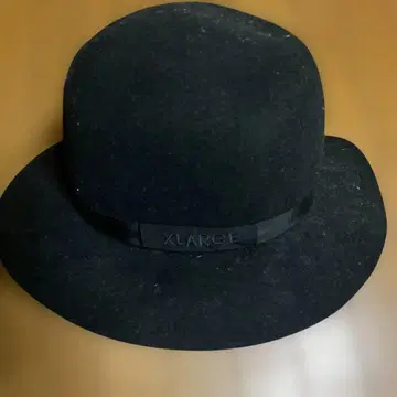 X-LARGE 블랙 울 햇 엑스라지