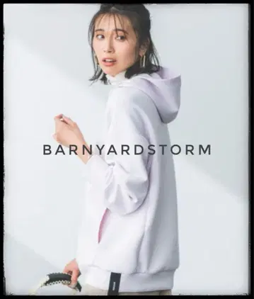 삭제 예정 BARNYARDSTORM 후드티 풀오버 라이트 핑크