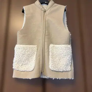 새상품 베이크루즈 B.C.STOCK 리버서블 보아 베스트 프리 사이즈