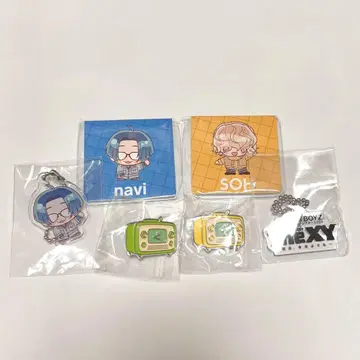 134. GRe4N BOYZ 메모지 키링 핀 배지