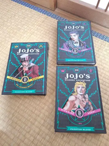 죠죠의 기묘한 모험 팬텀 브래드 1-3권 세트 영어