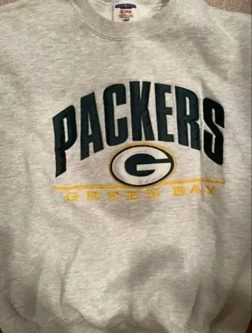 PACKERS 그레이 맨투맨 트레이닝복
