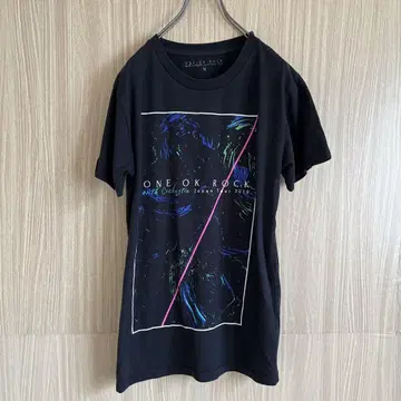 ONE OK ROCK 반팔 구제 의류 빈티지 블랙 M