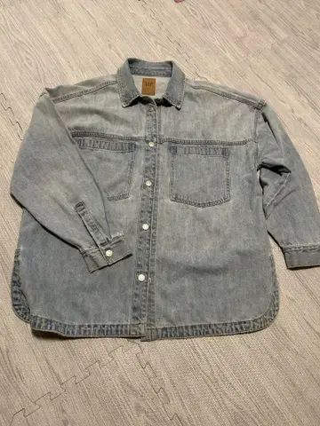 GAP 데님 셔츠 L 사이즈 라이트 블루