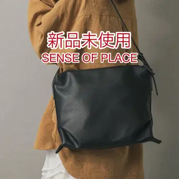 미사용 새상품 SENSE OF PLACE/ 원숄더 스퀘어 백