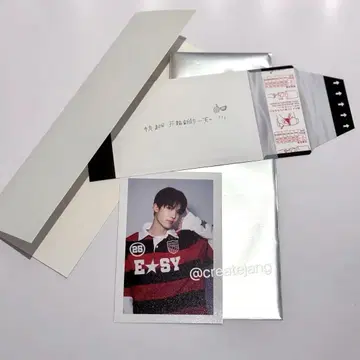보이플래닛 2 아카이브 전시회 팝업 상하이 한정판 랜덤 폴라로이드 예찬