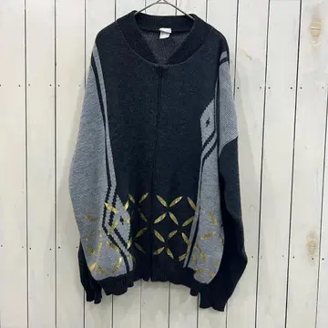 구제 의류 90s 영국제 지퍼 가디건 made in U.K