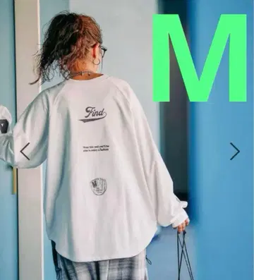 니코앤드 [be with M] 미사요 로고 롱T M
