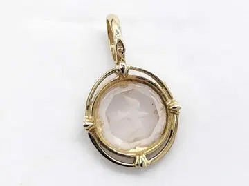 agete 아가트 색석 K10 참 0.7g 펜던트 탑